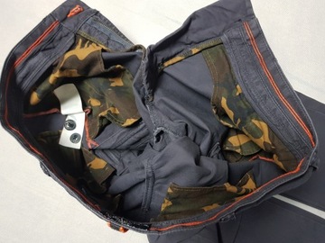 SUPERDRY - MILITARY / Spodnie Cargo W30L32 pas 82 cm super