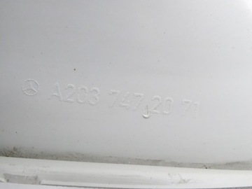 MERCEDES C CLASS COUPE W203 НАКЛАДКА ЗАДНЯЯ ПРАВАЯ