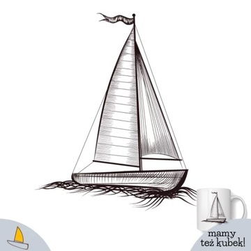 Мужская футболка Sail Boat Серая XXL