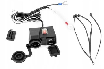 Розетка для мотоцикла 2 x USB 3.1 A MUS06