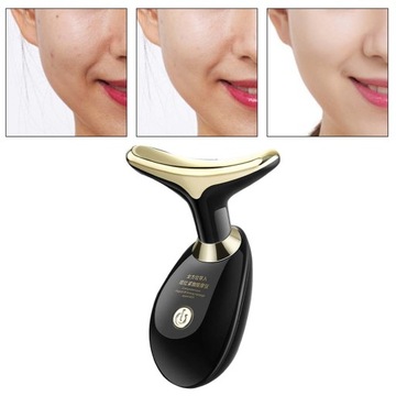 Mini Szyja Masaż Twarzy Lifting Twarzy Czarny