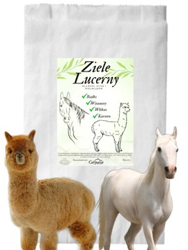 Susz z lucerny lucerna granulowana Neopasz Carpatia dla koni lam alpak 25kg