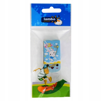 Gumka do mazania Lambo School buźka w etui