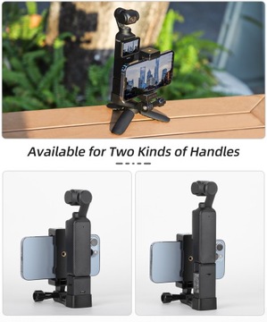 ДЕРЖАТЕЛЬ-АДАПТЕР ДЛЯ СПОРТИВНОЙ КАМЕРЫ ДЛЯ ТЕЛЕФОНА ДЛЯ DJI OSMO POCKET 3