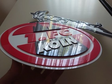 Herb FC Koln 3D na ścianę do domu prezent na święta dla chłopaka męża