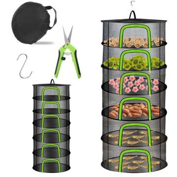 SUSZARKA SIATKA DO SUSZENIA GRZYBÓW ZIÓŁ RYB OWOCE 120 x 60CM