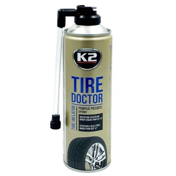K2 TIRE DOKTOR ЗАПАСНЫЕ ШИНЫ СПРЕЙ 500МЛ