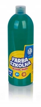 Farba szkolna Astra Plakatowa 1000 ml Szmaragdowa