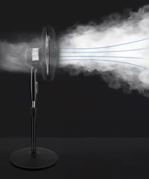 НАПОЛЬНЫЙ ВЕНТИЛЯТОР, НАСТОЛЬНЫЙ ВЕНТИЛЯТОР, ВРАЩАЮЩИЙСЯ, МОЩНЫЙ, ТИХИЙ ПОТОК, 5 ЛОПАСТЕЙ