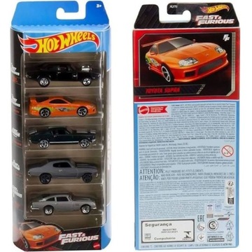 HOT WHEELS SZYBCY I WŚCIEKLI FAST & FURIOUS HLY70