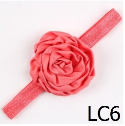 LC6* Satynowa Opaska Kwiat Chrzest Roczek ŁOSOŚ