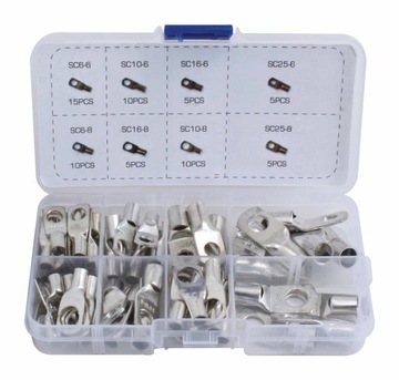 ДВУРУЧНЫЙ ПРЕСС-ИНСТРУМЕНТ ДЛЯ КОЛЬЦЕВЫХ КЛЕММ 6-50 ММ ВТУЛОК КАБЕЛЬНЫХ КЛЕММ