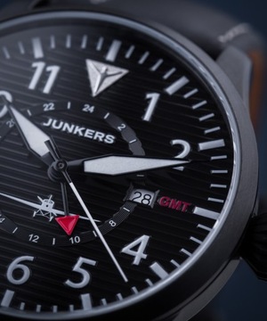 Zegarek męski Junkers Flieger GMT 9.54.01.02