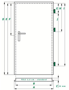 Фиксированная дверная коробка/коробка - Экспресс-доставка!!!