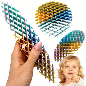 ZABAWKA SENSORYCZNA DLA DZIECI DOROSŁYCH ANTYSTRESOWA MORF FIDGET WORM