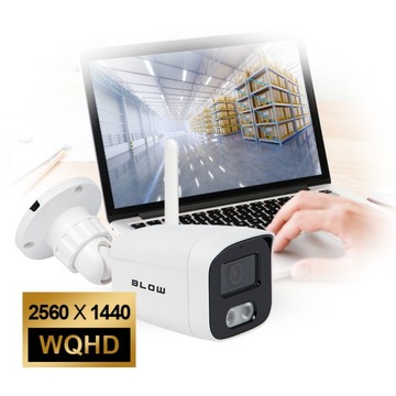 IP-камера для улицы, Wi-Fi, 5 МП, 4 МП, WQHD, 2,8 мм, слот SD, микрофон, IP66
