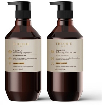 ZESTAW SZAMPON ODŻYWKA ARGANOWA THEORIE SAGE 400ml
