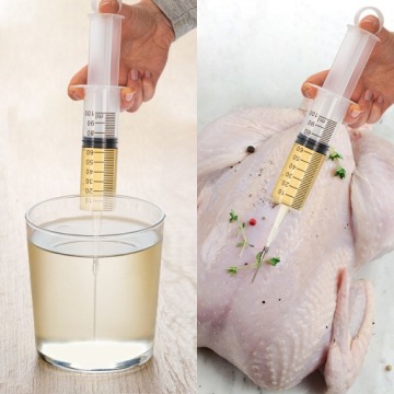 ШПРИЦ-ИНЖЕКТОР ДЛЯ НАРЕЗКИ МЯСА + 2 ИГЛЫ