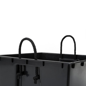 Горшок для цветов Ламела JUKA CHISEL 40х40см БЕЛЫЙ k.