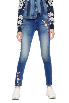 Desigual damskie spodnie jeans pas:64 cm małe 26