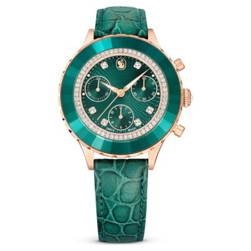 SWAROVSKI - Zegarek Octea Chrono Green ROS