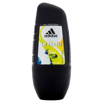 Adidas Men Get Ready Antyperspirant roll on 50ml