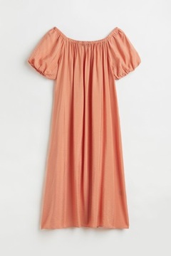 H&M, 36/S sukienka z odkrytymi ramionami