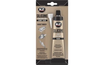 K2 KIT SILIKON WYSOKOTEMPERATUROWY 85G (CZARNY)