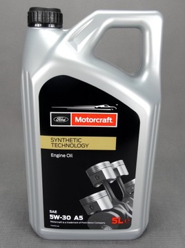 FORD MOTORCRAFT МОТОРНОЕ МАСЛО XR SYNTH A5 5W30 5л