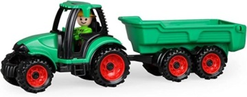 Lena 01625 - Truckies трактор з trailer Зелений 38 см x 9 см x 12.5 см