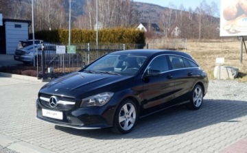 Mercedes CLA C117 Shooting Brake Facelifting 1.5 180 d 109KM 2017 Mercedes-Benz CLA 180d 109KM Automat Lopatki Zero korozji Navi Skora 1.5, zdjęcie 2