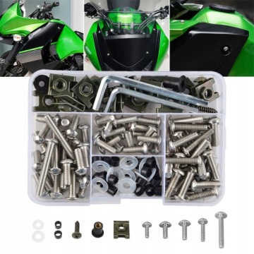 болты + рым-болты мотоцикл набор 155шт для пластиковых скутеров