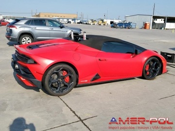 Lamborghini Huracan 2023 Lamborghini Huracan _EVO_Spyder_V10_5.2 L_602 km_2023r_7 340 KM 5.2 Benzyna, zdjęcie 3