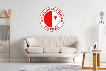 Slavia Praga logo Herb na ścianę 3D dekoracja prezent dla męża chłopaka