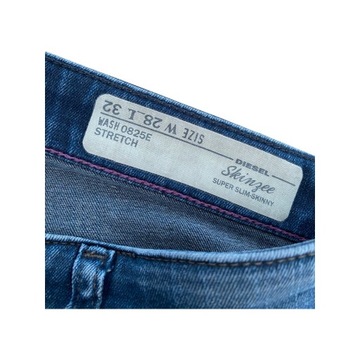 Джинсы скинни DIESEL 28/32 SKINNY / 7724