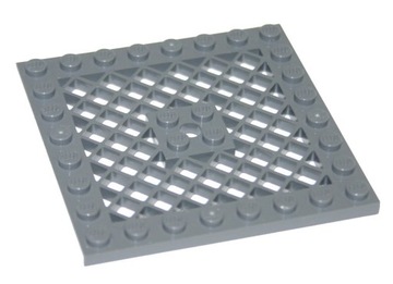 LEGO 4151b Ciemnoszary (DBG) 8x8 siatka 1szt NOWY