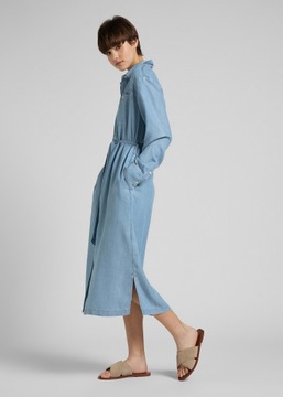 LEE sukienka BLUE jeans MOM DRESS _ M