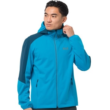 KURTKA SOFTSHELL MĘSKA JACK WOLFSKIN STORMLOCK L