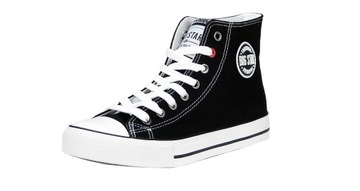 КРОССОВКИ ЖЕНСКИЕ, черные BIG STAR classic T274027, 38 год.