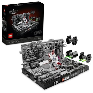 LEGO Star Wars 75329 Atak na Gwiazdę Śmierci - diorama