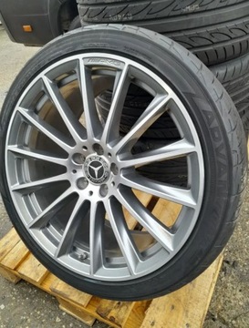 KOMPLET NOVÉ KOLA LETNÍ MERCEDES TŘÍDA S W222 C117 AMG 245/40R20 275/35