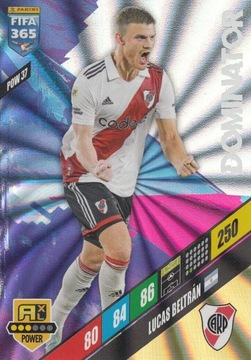 Fifa 365 2024 Dominator Lucas Beltrán POW 37 karta kolekcjonerska