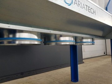 3-мешковый пылеудаляющий аппарат Ariatech ATE + РАЗБРАСЫВАТЕЛЬ