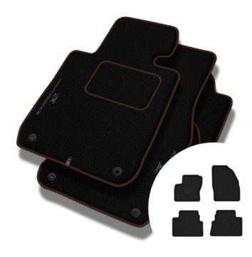 Velurové koberce Performance pro Ford Kuga I 2008-2012 4 stopky