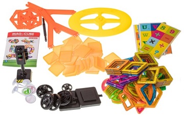 НАБОР МАГНИТНЫХ НЕОДИМОВЫХ БЛОКОВ 128 шт.