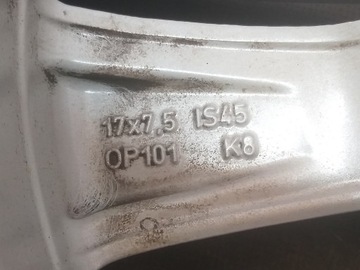 DISK HLINÍK AUDI A5 5X112 17" 7,5J ET28 8T0