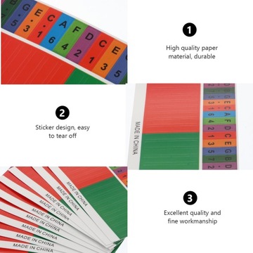 NAKLEJKI NA KCIUK ZE SKAŁĄ FORTEPIANU NOTE MINI