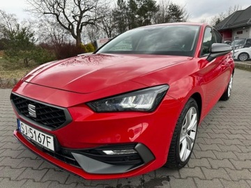 Seat Leon IV Hatchback 2.0 TDI CR 115KM 2022 Seat Leon 2022ROK 2.0tdi FR Virtual Radar Full Led VAT23%
