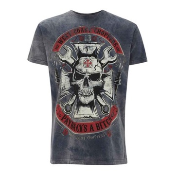 Koszulka męska WEST COAST CHOPPERS WCC skull XL