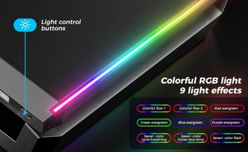 Подставки для монитора компьютера, 4 интерфейса USB 2.0, складная подставка